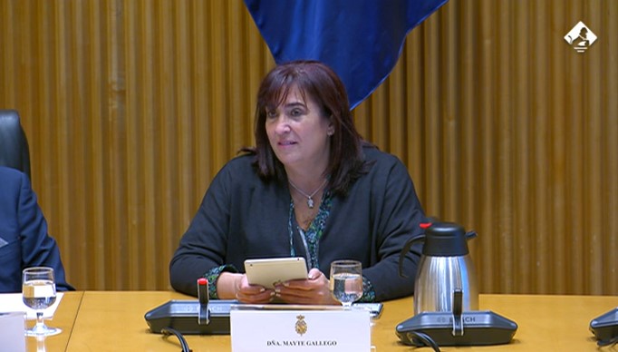 ASPAYMNACIONAL's tweet photo. Hoy nuestra presidenta Mayte Gallego (@mgergueta) interviene en la #JornadaIFE desde el Congreso de los Diputados con la charla “La vida con #Incontinencia”, donde aborda una de las problemáticas más recurrentes de las personas con #lesiónmedular y otras discapacidades físicas https://t.co/XdUhE6noZr