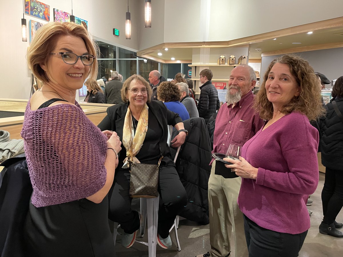 Throwback to <a href="/fh_coffee/">Fiddleheads Coffee</a>'s Celebrating Artists gala last Wednesday at #BMOTower. With more than 200 people in attendance, including @MayorOfMKE, the event showcased local artists, lively conversation, and Fiddleheads fans.