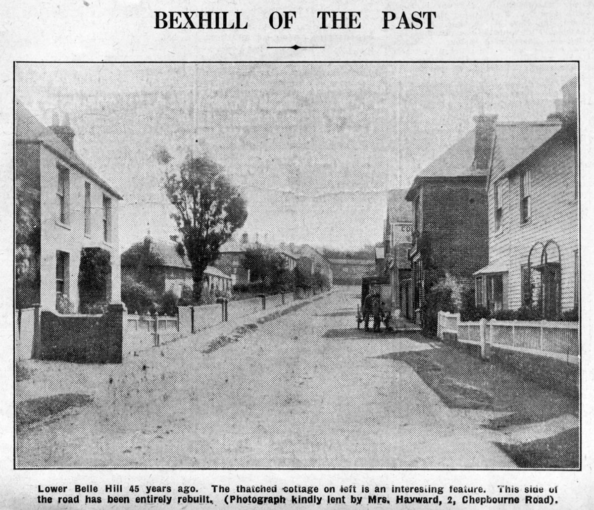 Bexhill Museum on Twitter ""Bexhill Of The Past. Lower Belle Hill 45
