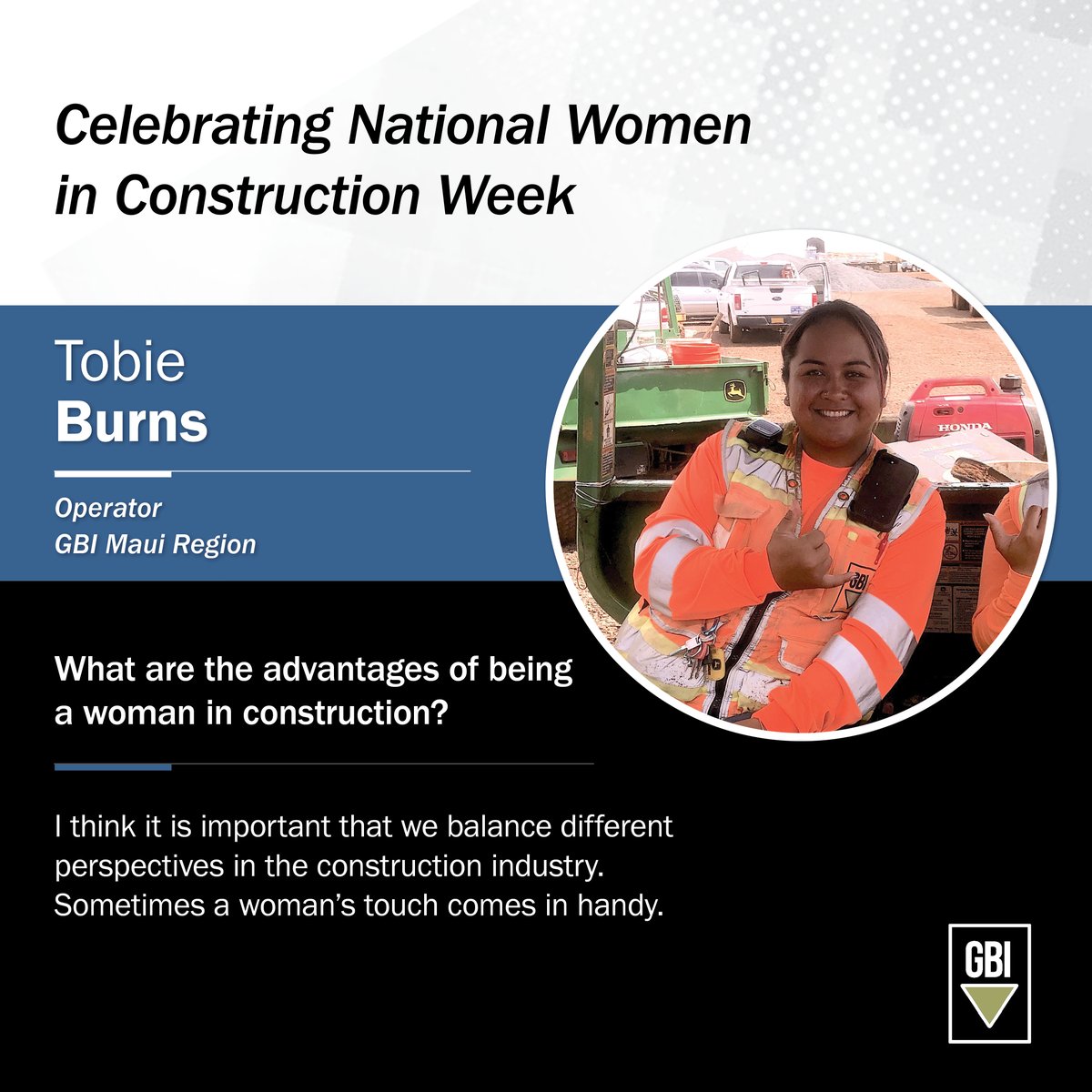 GoodfellowBros's tweet photo. It’s #WomenInConstructionWeek! Here are a few more of our outstanding women who help us create a culture of excellence on the jobsite and in the office!
#wearegoodfellow #contractorofchoice #NAWIC #womeninconstruction #WomenInConstructionWeek #construction #WICWeek2023 https://t.co/emOWuyLkF1