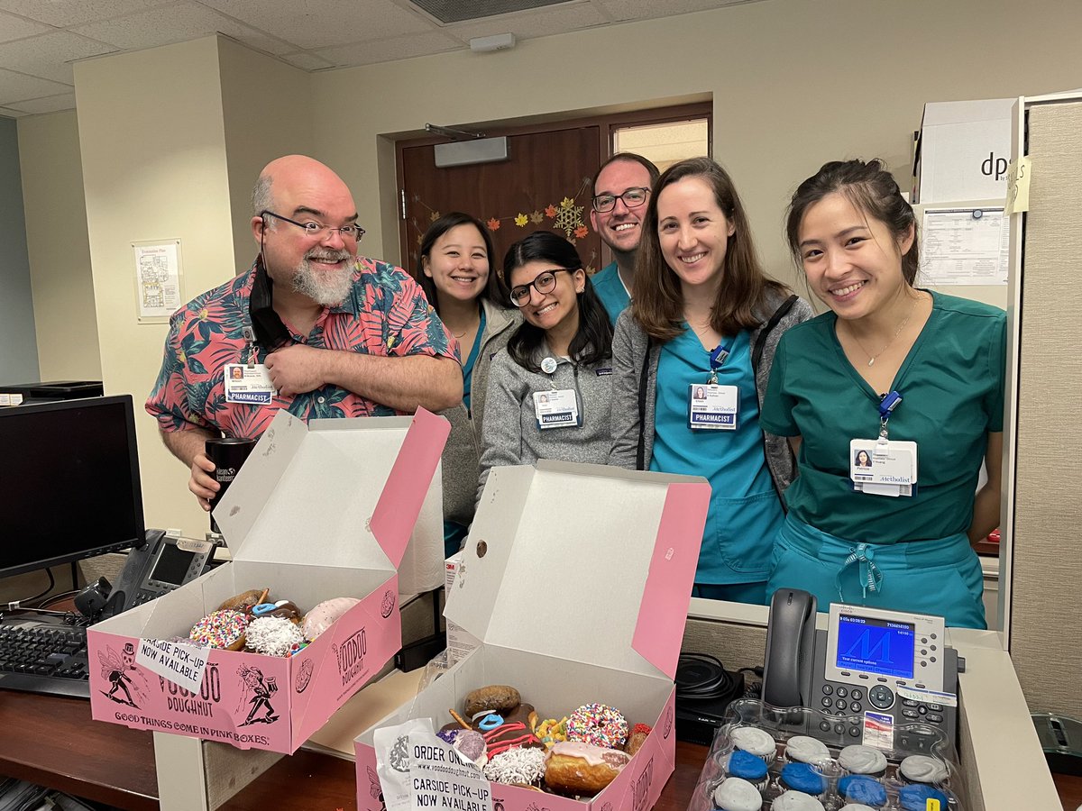hmpharmprograms's tweet photo. From 🍩 treats to 🐶 puppies, our residents are so excited about Resident Appreciation Week! Thank you for everything you do for the department, hospital, and patients! 🤩 https://t.co/jeewbL4Dxn