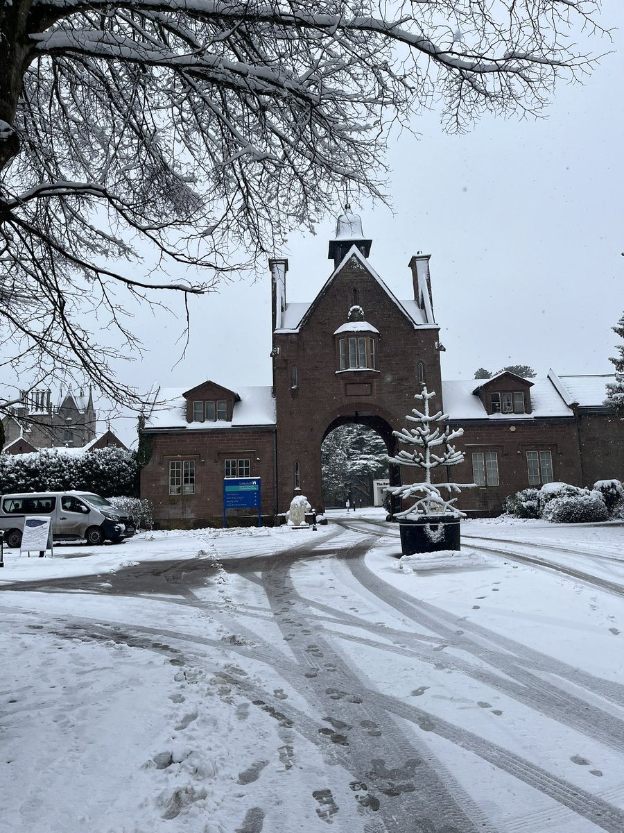 abi_jaques's tweet photo. Had my first Club Advisory panel meeting at a very snowy Lilleshall today ❄️ #helpingshapethefuture https://t.co/dMe5qJl82H