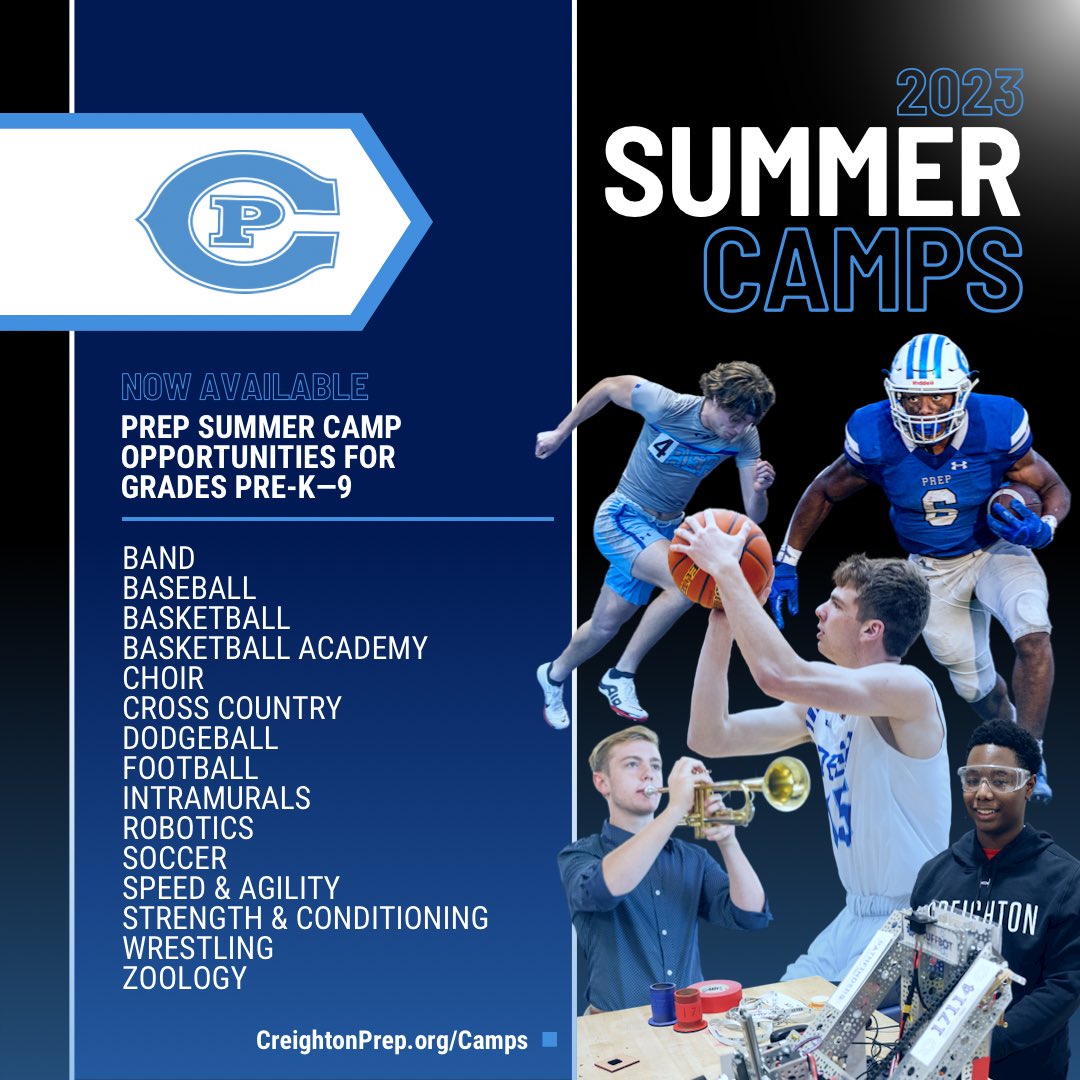 Sign up for your camp today 👇👇 Just another way to get to know more about Prep and Jesuit Education. Developing the whole person to learn, grow, and engage! See you this summer.
