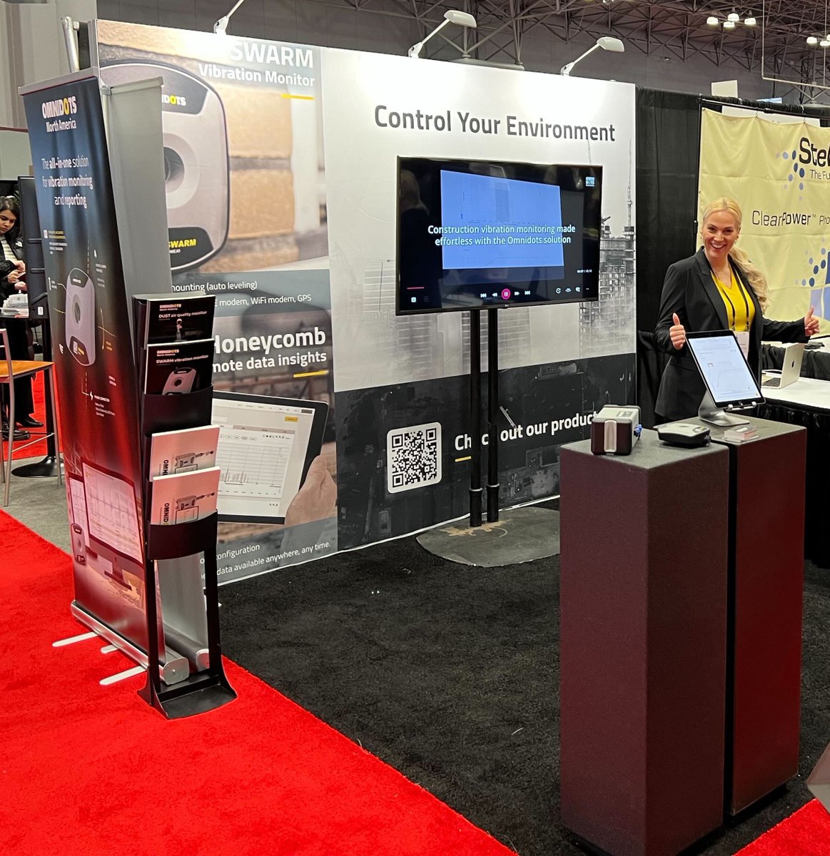 It's your last chance to be a part of the #success we have seen at this year's New York Build Expo! Visit our booth 𝗻𝗼. 𝟱𝟲𝟴 or schedule a meeting with Omnidots North America President Margreet Rozema if you can't make it in person:  eu1.hubs.ly/H03642W0