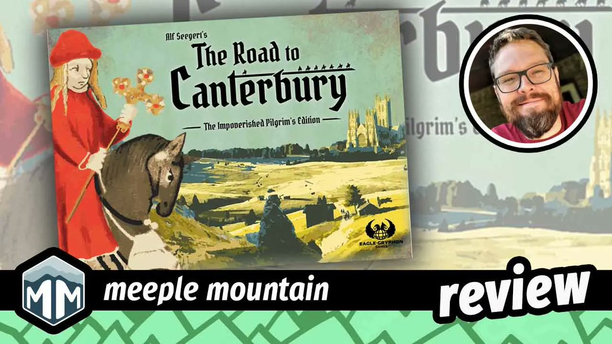 meeplemountain's tweet photo. Brush up on your Middle English and dust off your Chaucer (and maybe your Monty Python, too) for this look at The Road to Canterbury from @EagleGryphon. 
https://t.co/jcgzyvvleL

#BoardGames #Canturbury #HumorGames #MedievalGames #Satire https://t.co/awUJyXaR1L