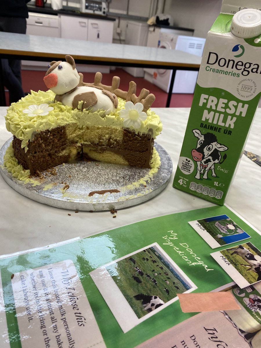 CompSport's tweet photo. Excellent display of skills from young Donegal bakers, great wisdom shared from @ChefBrianMcD thank you very much to Rosses CS for organising #homeec #homeeconomics https://t.co/LeGnV8HEA4