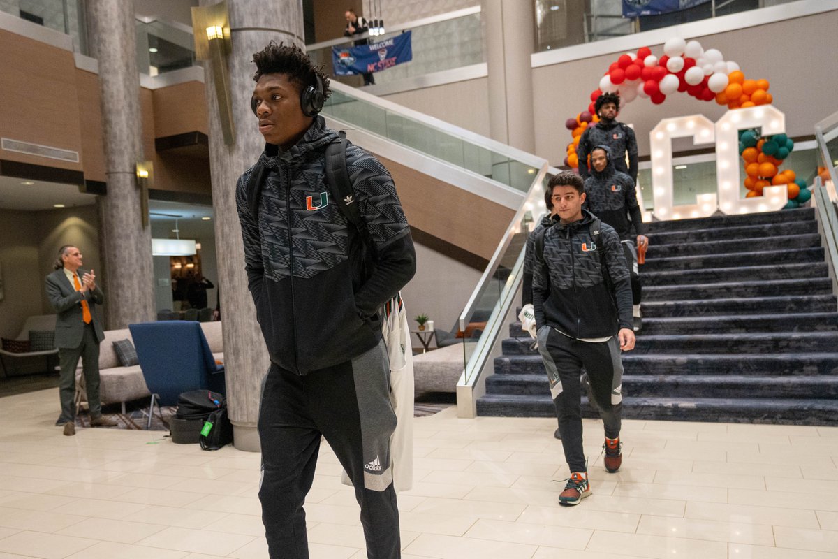 Canes Men’s Basketball on Twitter "Off to the Greensboro Coliseum!"