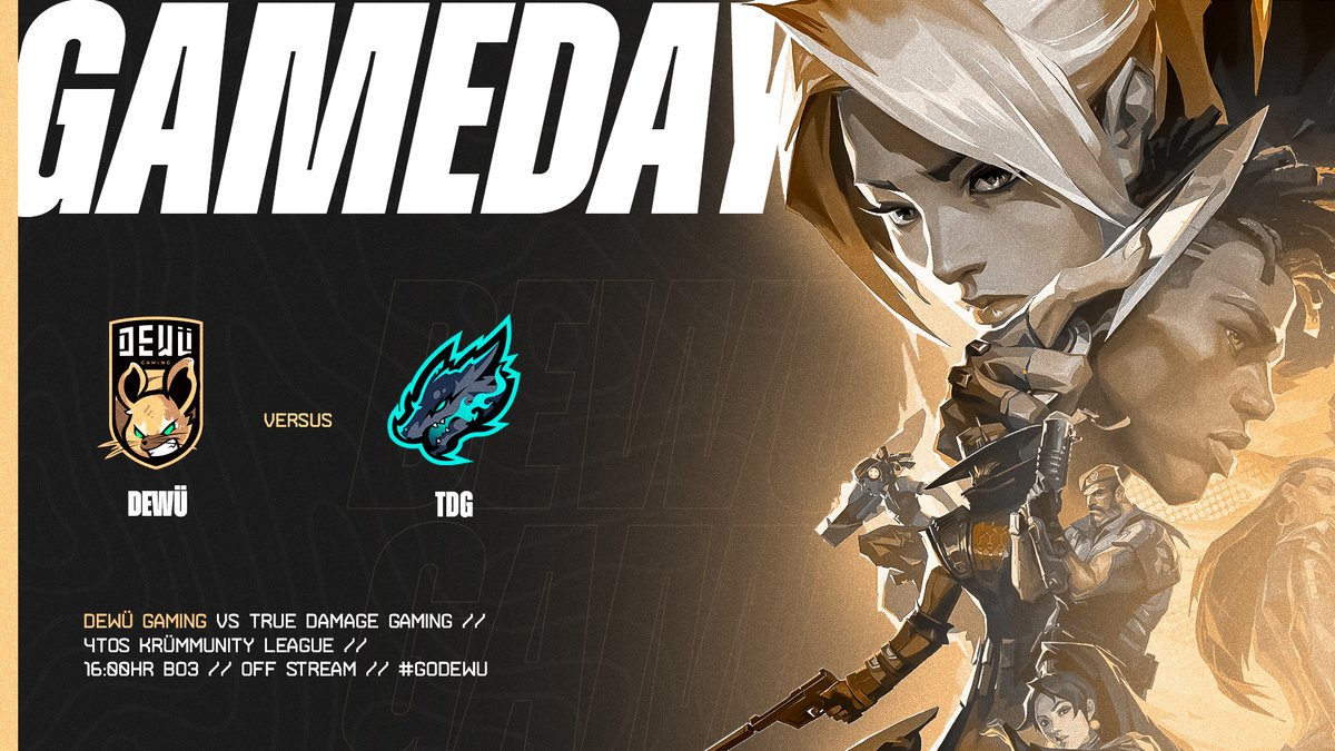 dewu_gg's tweet photo. ¡Semana de superclásicos! 🔥🔫⚽
Nos volvemos a encontrar frente a los amigos de @TrueDamageSport en 4tos de Final por la #KRUmmunityLeague x @fitchinGG 
🐹🆚🐲

#GODEWU https://t.co/DZrwWdXqs9