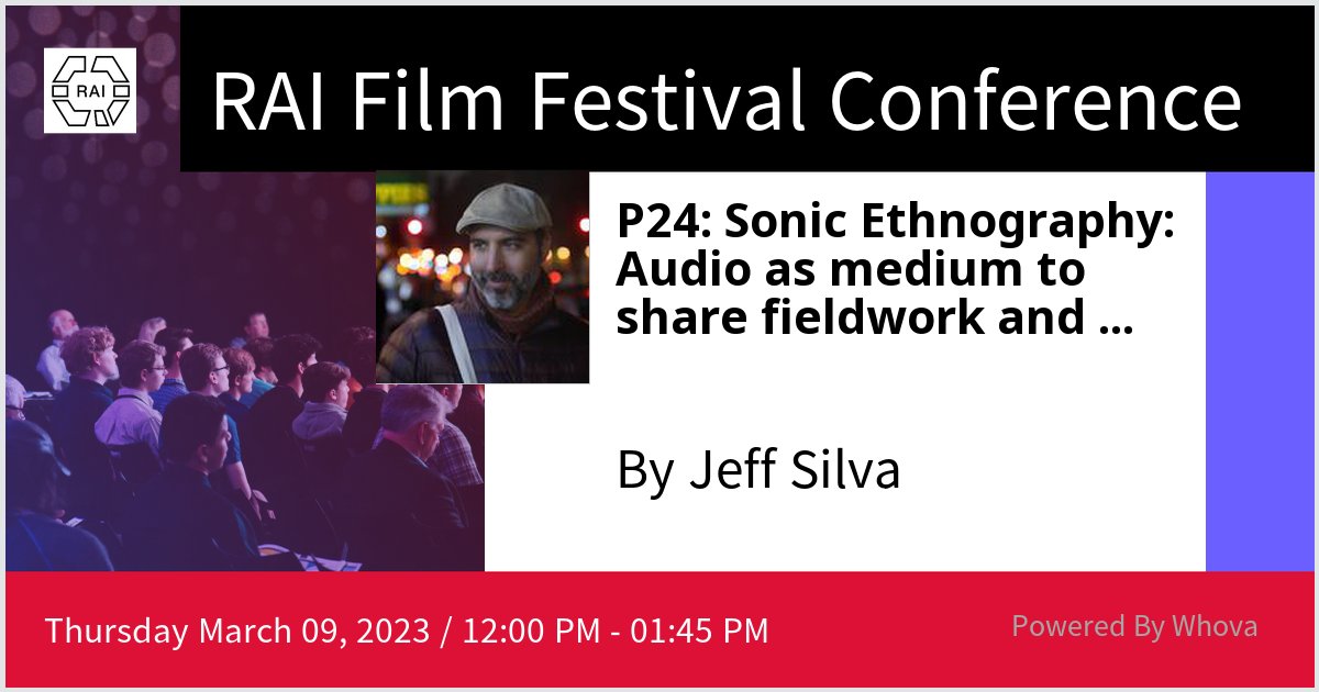 CentreElias's tweet photo. Jeff Silva intervient auj. au colloque du @raifilmfest @RoyalAnthro pour présenter une enquête sonore enregistrée le long de l' #EtangdeBerre
https://t.co/9fyUp9IjMB
#environnement #pollutionindustrielle #écosystème #anthropologie #sensorymethods #fieldwork #documentairesonore https://t.co/o1jFLBo4Dm