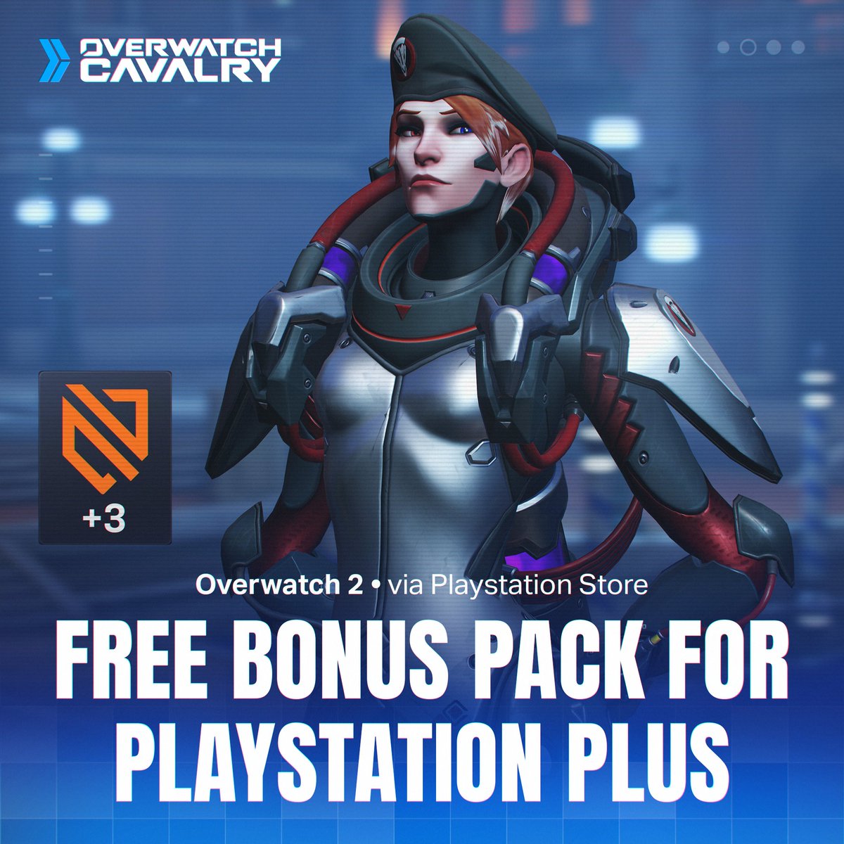 Overwatch on Twitter: "There's a new FREE Bundle for Playstation Plus Subscribers to claim now! 🛍️ Here's what's included: 🔬 Blackwatch Moira Legendary Skin 🎟️ +3 Battle Pass Tier Skips 🛒