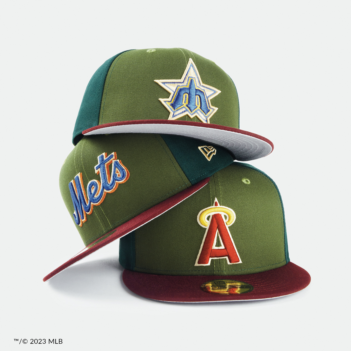 JustFreshKicks on Twitter "Ad New Era Just Caps MLB "Dark Green