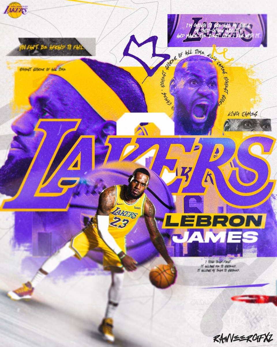 RGfxz's tweet photo. Poster Practice @KingJames 
@Lakers @NBA @NBAIndia https://t.co/g0vAuiPrsr