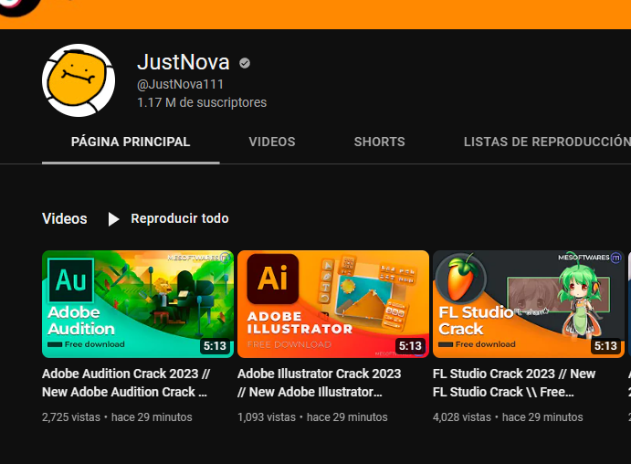 JustNova111's tweet photo. Me hackearon el canal @TeamYouTube necesito ayuda urgente por favor :( https://t.co/sDEm9BXGiP