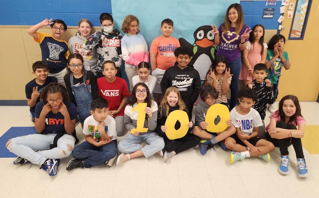 Ms. Trevino's 4th grade class <a href="/NISDFields/">Fields Elementary</a> has a class average of 100% in <a href="/STMath/">ST Math Educator? Follow us on MINDEduOrg!</a> !!! Amazing job!