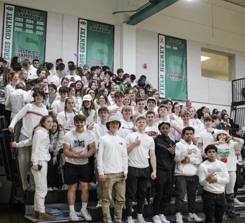 🚨🚨PLAYOFF ALERT🚨🚨
SUZIES BASKETBALL🏀💚 IS PLAYING WESTPORT🥱🥱 AT HOME IN THE ELITE 8‼️🥳🥳 ATTENDANCE IS NOT OPTIONAL‼️ BE THERE‼️ BE LOUD‼️ AND WERE WHITE‼️💃 
🏫: HOME
⏰:5:00
THEME: WHITE OUT⚪️⚪️⚪️