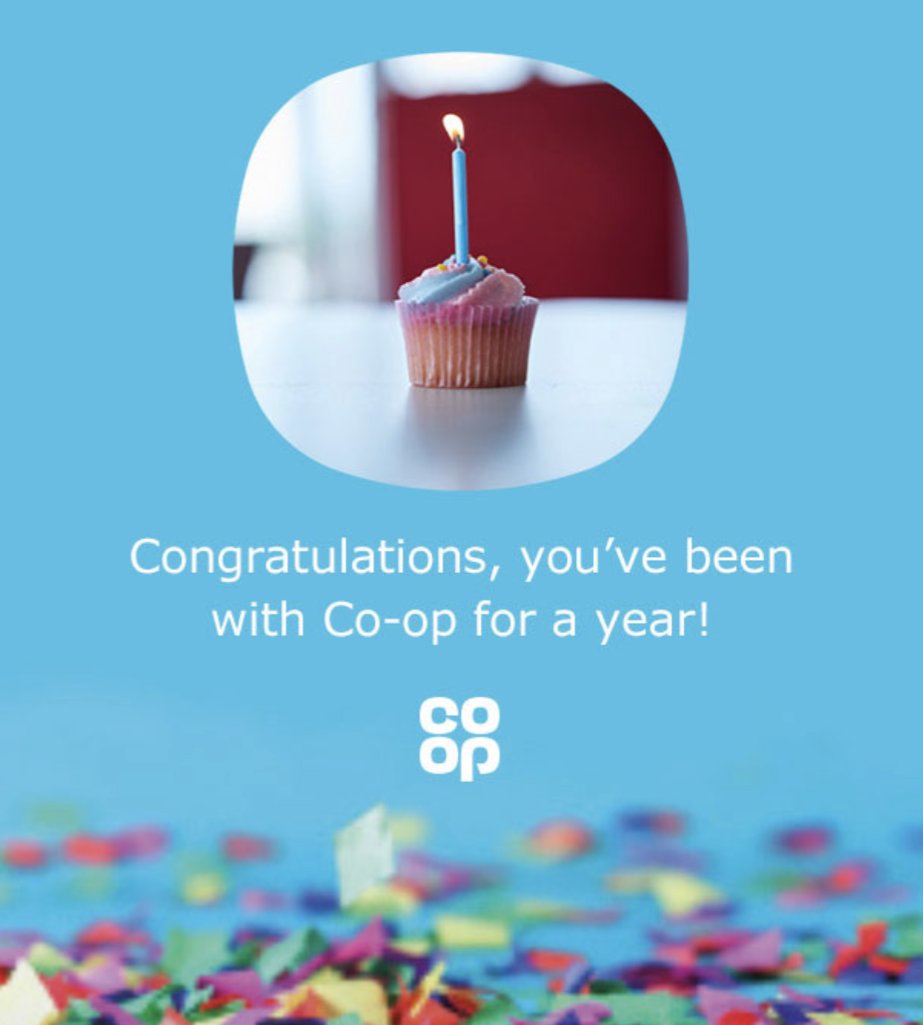 Can we have a big congratulations to Alex Bates from Belford store on his 1 year anniversary from all the team Talia,Hazel,Jon,Charlie,Martin,Tammy,Sarah,Daisy, Lisa,Claire,Diane, Louise and Anita 🥳#coopradio <a href="/coopuk/">Co-op</a> 🥳