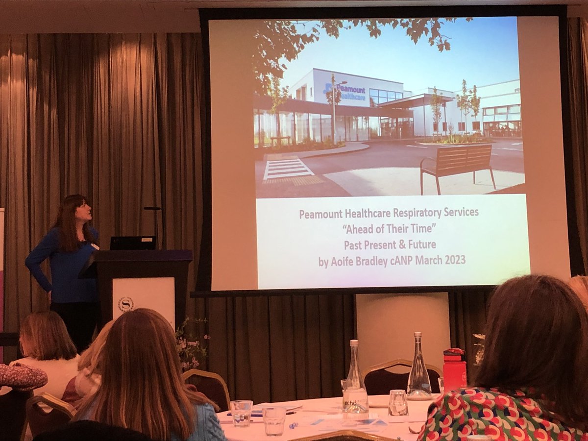 Huge privilege to present <a href="/Anail_Ireland/">Anáil</a> 30th Anniversary on Past Present &amp; Future Respiratory Services <a href="/Peamount_Health/">Peamount Healthcare</a>