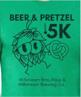🍀 Will you lucky enough to get a sweet shirt?!
🏃‍♀️ Join our .5K (emphasis on the point) in partnership with our friends at @MillstreamBrew as part of the Brewery Bash!
🔗 Details on FB: buff.ly/41XPIVc 
#MillstreamBrauHaus #MillstreamBrewing #Amana #AmanaColonies #RunIowa