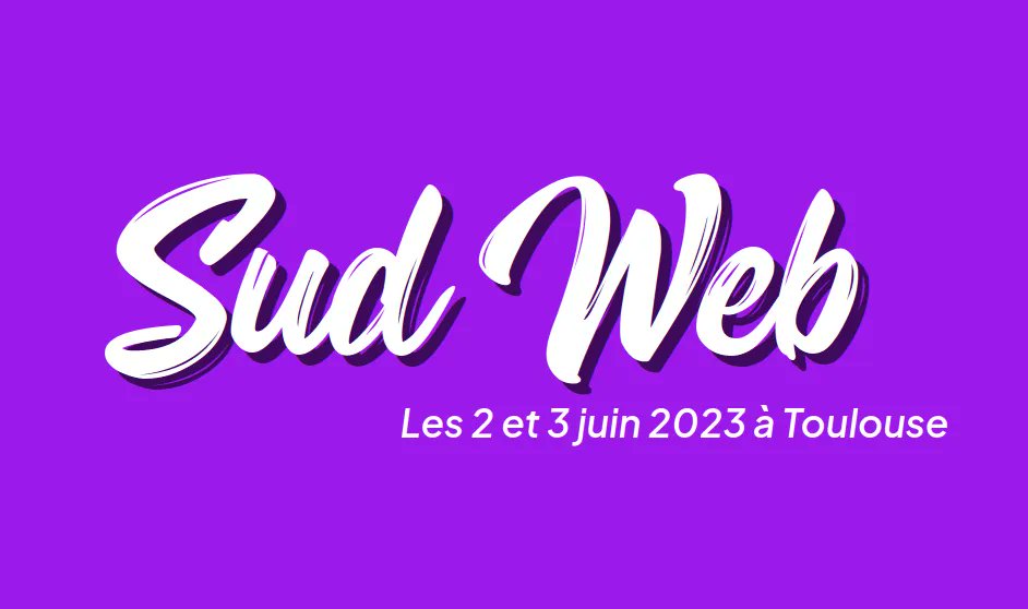 mab_'s tweet image. Après 3 ans d’absence, #SudWeb revient et pose de nouveau ses valises dans la ville rose. 

sudweb.fr/2023/

#Web #Toulouse #DevWeb #GitPoule