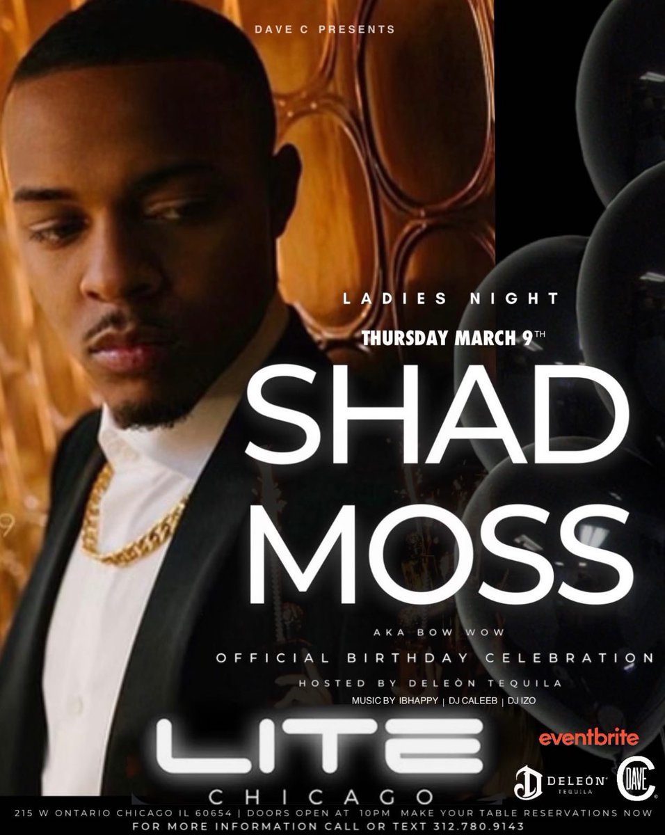Chicago TONIGHT!! 

Its my birthday! You know how dumb we going! Arrive early!!! A lot of motion tonight!!! 

We at LITE