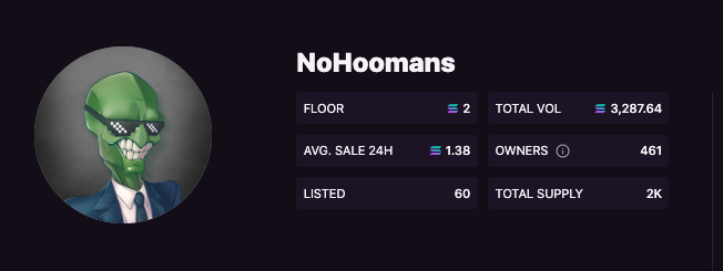 whats cookin good lookin ? 👀 <a href="/NoHoomans/">NoHoomans</a> prob nothin eh? ... reminder this was a : "free" mint