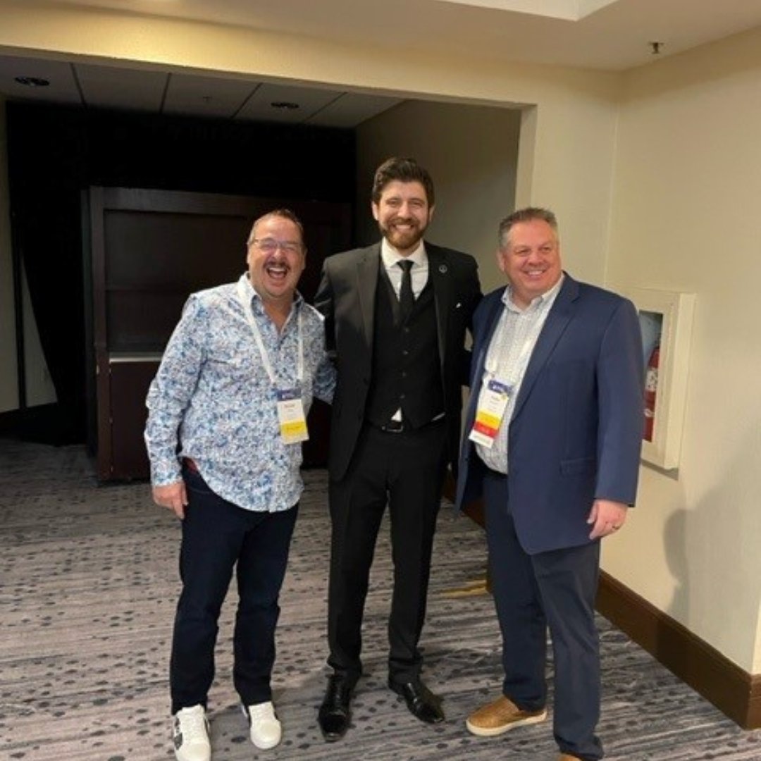 Our very own Brendan Nobes, Director of Major Projects, will be sitting as chair of the CCA <a href="/ConstructionCAN/">Canadian Construction Association</a> for another term! 

In picture - rcs' President &amp; CEO, Doug Doucet, Tareq Hadhad, Keynote Speaker at CCA Annual Conference and CEO of @peacebychocolate and Brendan Nobes.
