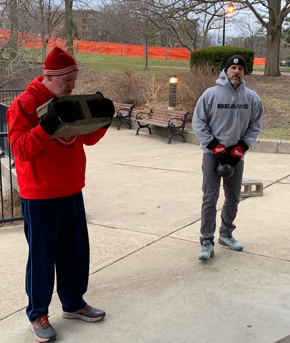 F3DarkTower's tweet photo. Wine in a Box led 8 PAX at LDT on a Dora/stretching extravaganza!  Everyone got strong and loose.  @HHGregg @Dabo @Buttermaker @Nacho Libre @Marla Hooch @Chaps @Elway @Townie. https://t.co/RcyOy2UI6U