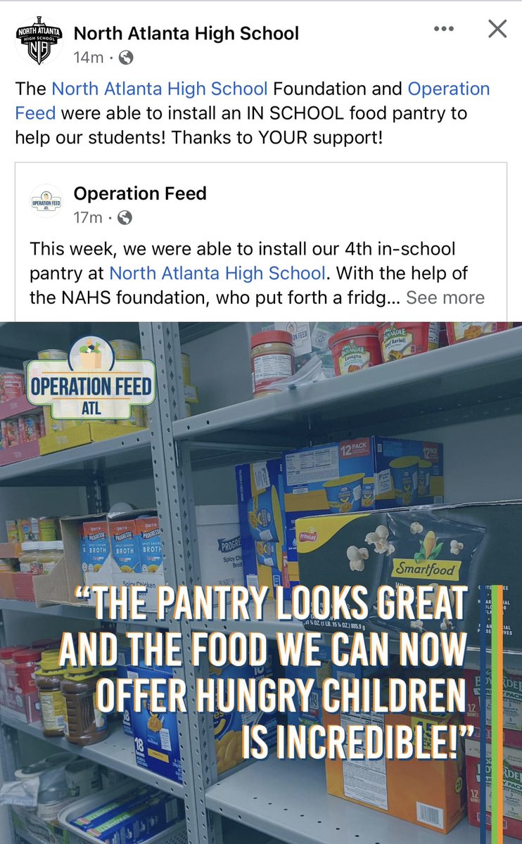 JenforAps's tweet image. Your continued leadership &amp;amp; heart to serve our community is incredible. Thank you @OperationFeed and NAHSF! @APSNAWarriors @apsupdate @apssocialworker @NahsPtsa @NAHSFoundation