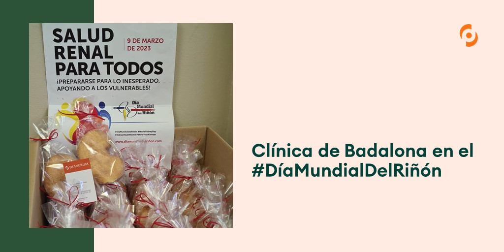 En nuestra clínica de Badalona, el #DiaMundialDelRiñon ha venido “de dulce”. ¡Os compartimos el detalle que han recibido nuestros pacientes para conmemorar este día tan importante!

#DiaMundialDelRiñon #lifeenhancingrenalcare