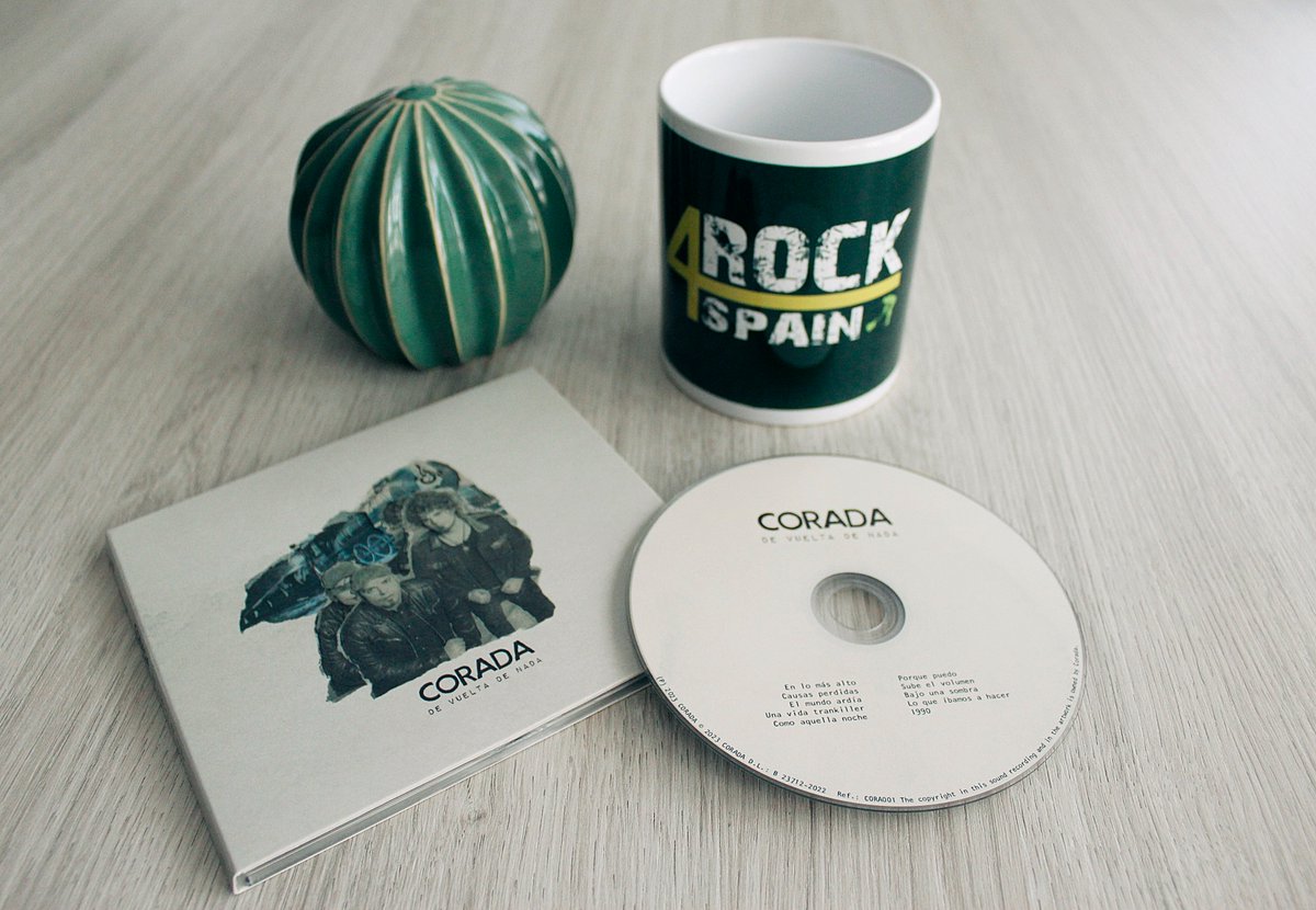 rock4spain's tweet photo. #FelizViernes ⚡️ Directamente desde Figueras, aterriza en nuestra redacción "De Vuelta De Nada", el álbum debut de Corada 📬 Próximamente la #crítica en #rock4spain 🔜
@JJBosk #Corada #DeVueltaDeNada #Rock #RockAndRoll #Review #HappyFriday https://t.co/wtaoQqyu8m