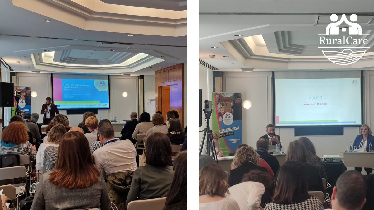Kicking off our 2023 events to present the findings of the project.  Today in Valladollid, discussing the results and lessons learned on how best to ensure the quality of #socialservices in rural areas and how best to support those delivering care 
bit.ly/3mvFFqa