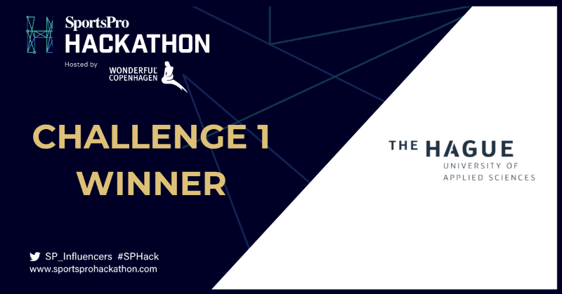 SP_Influencers's tweet photo. 🥁 Introducing the challenge winners for SportsPro’s 2023 Hackathon, hosted by @Wonderful_CPH.
🏆Challenge 1 – @HagueUniversity
🏆Challenge 2 – @leedsbeckett
🏆Challenge 3 – @Columbia
We now look ahead to SportsPro Live 2023, where the overall winner will be announced!
#SPHACK