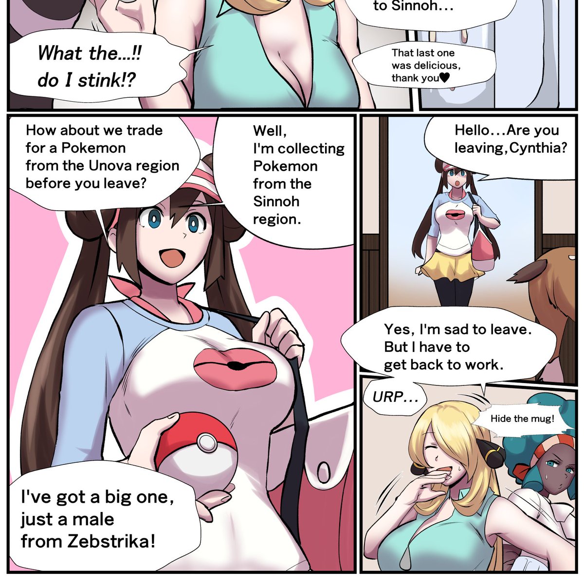 "Cynthia and Zebstrika's semen 2" ENG.ver now on pixiv! I'm sorry for late tranlation... https://t.co/eJiL3XZsW7 