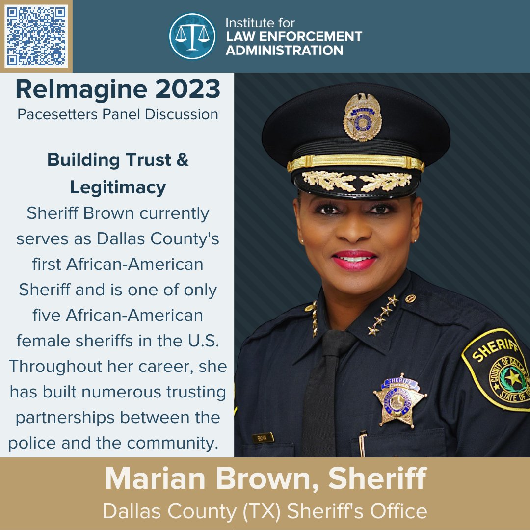 Join our panel discussion on May 05, 2023 as leading law enforcement experts discuss practical applications of the Six Pillars of 21st Century Policing.  pulse.ly/p1kzeb1jme