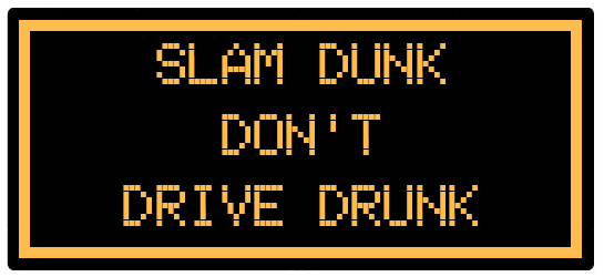 SouthDakotaDOT's tweet image. SLAM DUNK
DON'T DRIVE DRUNK

#SDDOT #SD511 #ThinkThursday