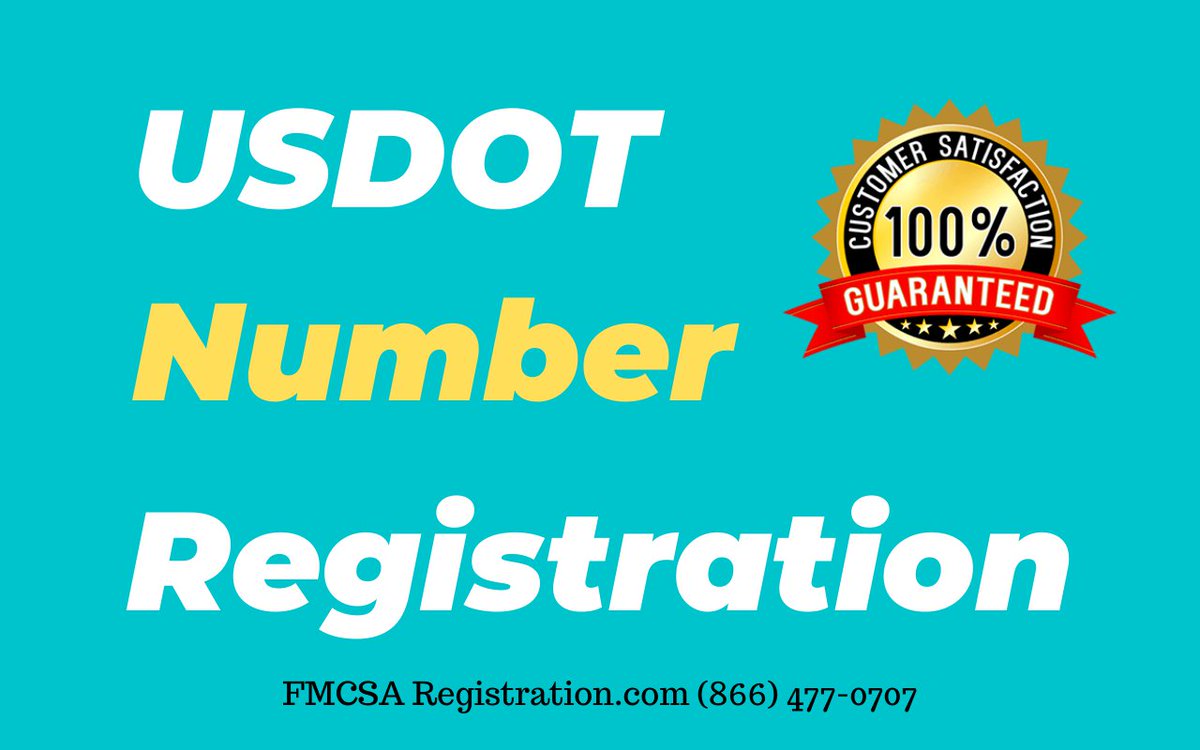 getUSDOTnumber's tweet image. Get Your US DOT Number within an hour #usdotnumber #dotnumber 

Apply now: fmcsaregistration.com/usdot-number/
