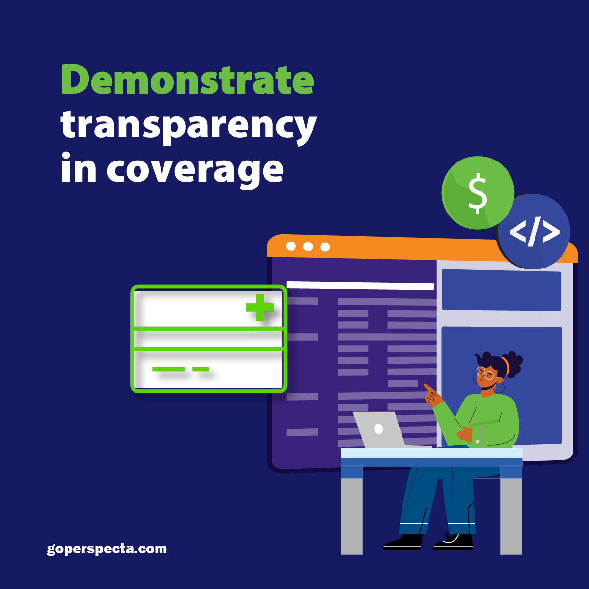 GoPerspecta's tweet image. Making provider costs more transparent &amp;amp; predictable for consumers &amp;amp; members adds value to your provider network.

hubs.ly/Q01yhMx40

#providerdata #pricetransparency #transparencyincoverage #nosurprises