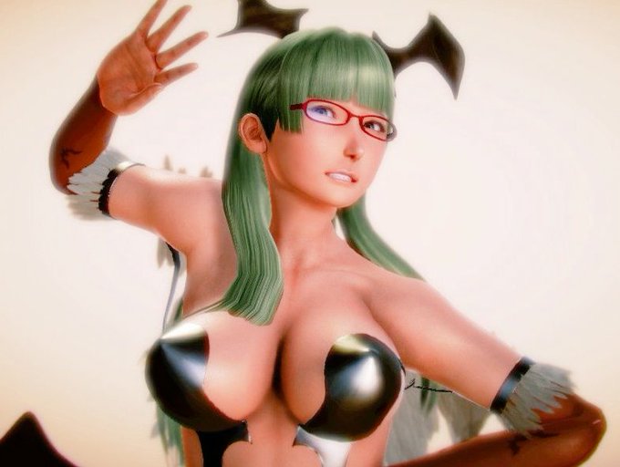 ハニーセレクトでこしらえたモリガン。
モリガン大好き。 