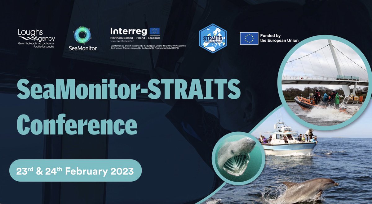 Loughs Agency (@loughsagency) on Twitter photo Last month saw the conclusion of the <a href="/SeaMonitor1/">SeaMonitor</a> project and the launch of the STRAITS project at the Guildhall in Derry.
Here are some of the highlights from the two-day conference: bit.ly/3yoaHTB
#LoughsAgency #SeaMonitor #STRAITS Last month saw the conclusion of the <a href="/SeaMonitor1/">SeaMonitor</a> project and the launch of the STRAITS project at the Guildhall in Derry.
Here are some of the highlights from the two-day conference: bit.ly/3yoaHTB
#LoughsAgency #SeaMonitor #STRAITS