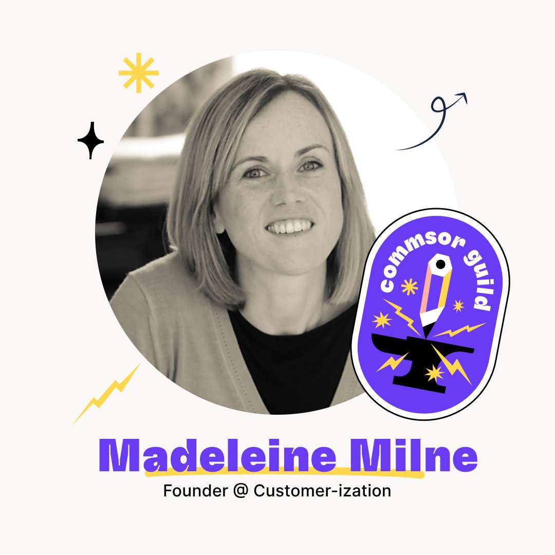 <a href="/HelloKrystalWu/">Krystal Wu</a> <a href="/jimmy_daly/">Jimmy Daly</a> <a href="/superpathco/">Superpath</a> <a href="/jocelyntypes/">Jocelyn</a> <a href="/LEBertoc/">Laura Bertocci</a> <a href="/jprimack25/">Joel Primack 🦁</a> <a href="/JillianBejtlich/">Jillian Bejtlich</a> <a href="/zapier/">Zapier</a> @dberkowitz <a href="/serialmarketers/">Serialmarketers</a> <a href="/ChrisEckstine/">Chris Eckstine</a> <a href="/PMInstitute/">PMI</a> <a href="/ThatChristinaG/">Christina Garnett</a> <a href="/HubSpot/">HubSpot</a> <a href="/amariemart/">Alyssa Martin</a> <a href="/HeyOrca/">HeyOrca | Social media management tool</a> <a href="/oanafilip/">Oana Filip</a> <a href="/lumencodes/">Chinwendu</a> <a href="/RuBerber/">Ruthie Berber</a> <a href="/Yotpo/">Yotpo</a> <a href="/r_parimi/">Ramya Parimi</a> <a href="/ForgeRock/">ForgeRock (Now Ping Identity)</a> <a href="/Nikki2987/">Nikki Thibodeau</a> <a href="/chriscatania/">Chris Catania</a> <a href="/Esri/">Esri</a> <a href="/office_ideat/">Jacob Borgeson</a> <a href="/maegy_george/">Maegy | Event Experience Designer✨💫</a> <a href="/fleri_global/">Fleri</a> <a href="/LeslieCEC/">Leslie Greenwood</a> <a href="/nityeshaga/">Nityesh</a> <a href="/IsabelitaRuiz/">Isabel Ruiz</a> <a href="/MewsSystems/">Mews</a> <a href="/wc371717/">Will</a> @AysServer <a href="/BrynSmith12/">Bryn</a> <a href="/thebaseapp/">Base HQ</a> <a href="/geschehaas/">Gesche Haas</a>, Founder &amp; CEO <a href="/dreamyhumans/">Dreamers & Doers</a> 

Madeleine Milne, Founder @ Customer-ization