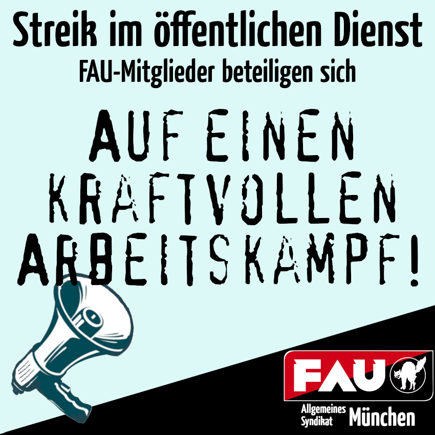 FAUMuenchen's tweet photo. 📢Derzeit findet die #Tarifrunde #öffentlicherDienst statt, die durch ver.di ausgehandelt wird. Für die rund 2,5 Millionen beschäftigten sollen die Belastungen durch die beispiellose #Inflation ausgeglichen werden. [1/3]. | Link: Ganzer Beitrag https://t.co/vpxFzRHDny https://t.co/FugW0ociZo