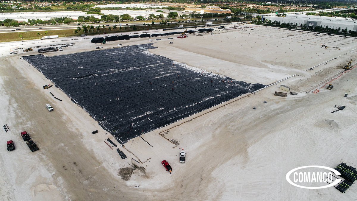 COMANCO's tweet photo. COMANCO makes headway on an Active MGMS installation in Miami, FL. 🌤️🌴 This system will create a sustainable working environment for future warehouse tenants.
How does it work? https://t.co/Td057Dv6MH #Miami #FL #MGMS #Geovent #MethaneManagementSystem #brownfield #industrial https://t.co/Cuv5ZnvmlP