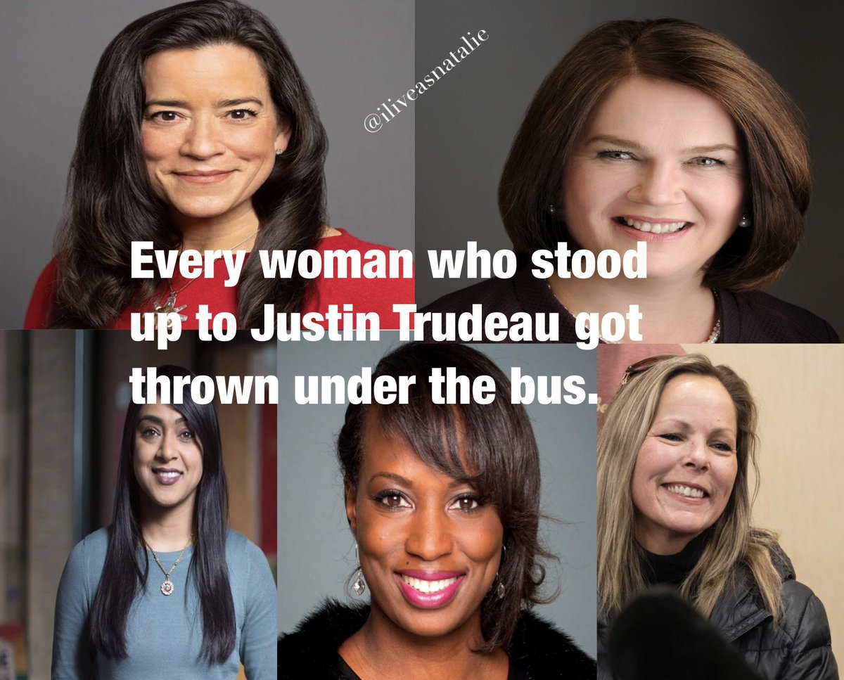 @DavidCan2002 @stoiveyablack @melaniejoly @tfajon @xhacka_olta @ABaerbock @hadjalahbib @AHuitfeldt @thordiskolbrun @NATO @NadiaMuradBasee @ZelenskaUA Trudeau’s team of minions kiss the ground he walks on . They are just degrading themselves.  Trudeau has thrown so many women under the bus for not following his orders. He wears narcissism well . Most detested pm ever in Canada 🇨🇦 #TrudeauHatesWomen