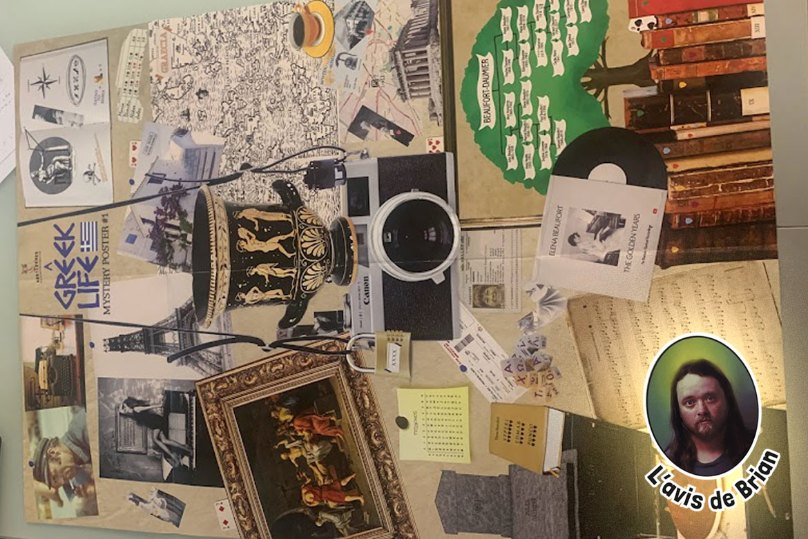 Mystery Poster #1 : A Greek Life
de Mathias Daval chez <a href="/ArgyxGames/">Argyx Games</a> 
Pour 1 à 3 petits fils de 14 ans pour 120 mn d’enquête !
lencephalo.com/mystery-poster…
C’est leur meilleur jeu d’enquête, tout est sous nos yeux et c’est fort agréable
 #j2s #jeu #boardgames #jeudesociete #jeudeplateau