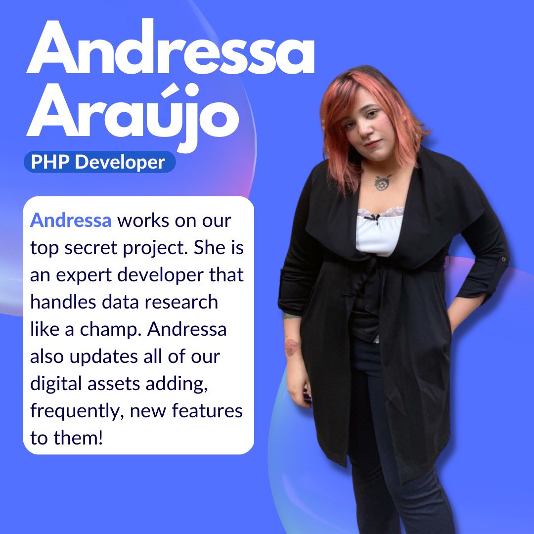 twognation's tweet photo. 🎮🙅‍♀️ As a company working in the esports industry, we are often met with stereotypical assumptions that our field of work is male-dominated. 

🌸 Mina Dea Avramovic
🌸 Andressa Araújo
🌸 Milica Djokic
🌸 Elena Cabrajac
🌸 Anaïs Lavy
🌸 Marija Radovic https://t.co/OrCKLx2K7N