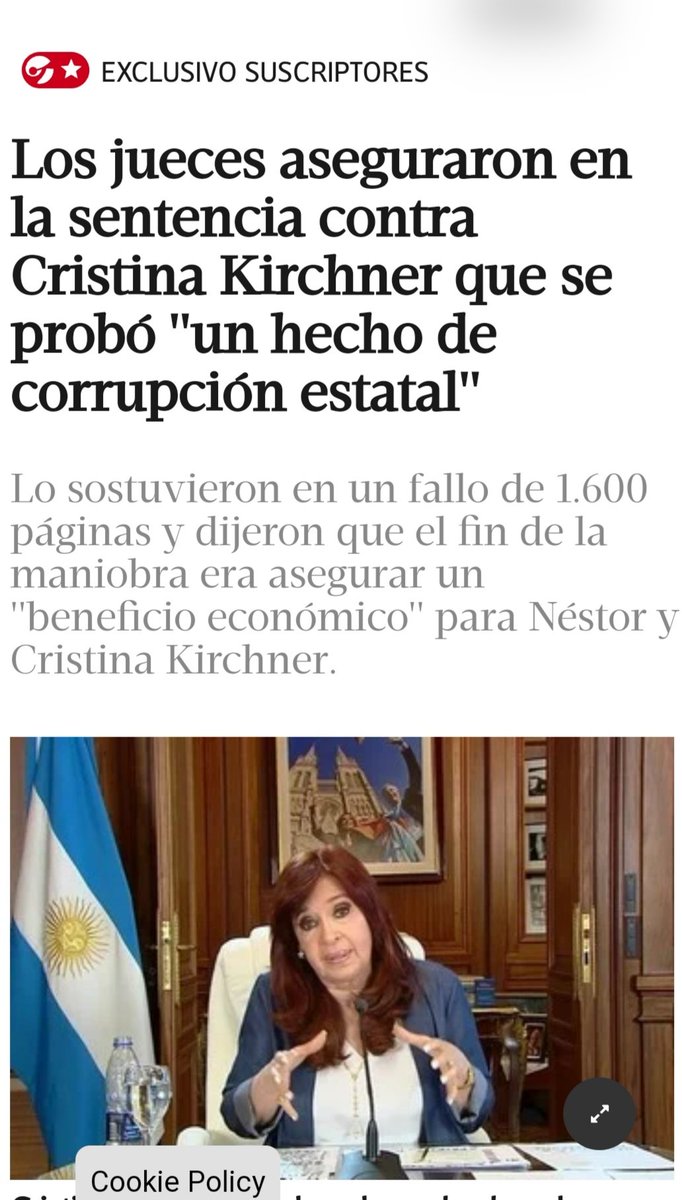 Javier_Ruiz2010's tweet image. El &quot;lawfare&quot; demolido en los argumentos de la sentencia de condena de CFK, por Corrupción. #Esjusticiaocorrupcion #todosconluciani
