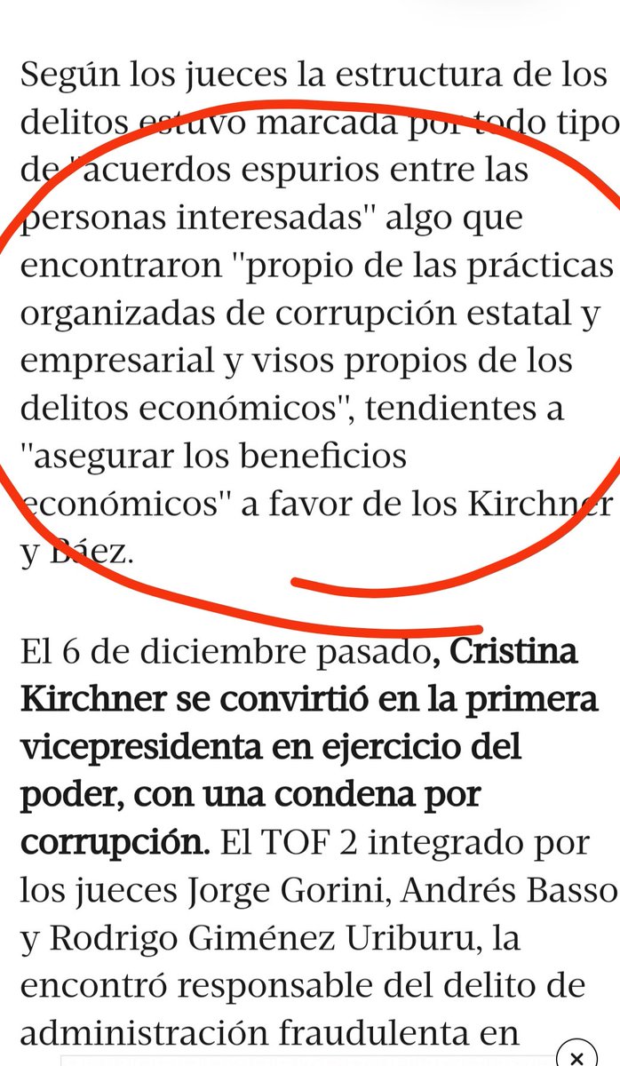 Javier_Ruiz2010's tweet image. El &quot;lawfare&quot; demolido en los argumentos de la sentencia de condena de CFK, por Corrupción. #Esjusticiaocorrupcion #todosconluciani