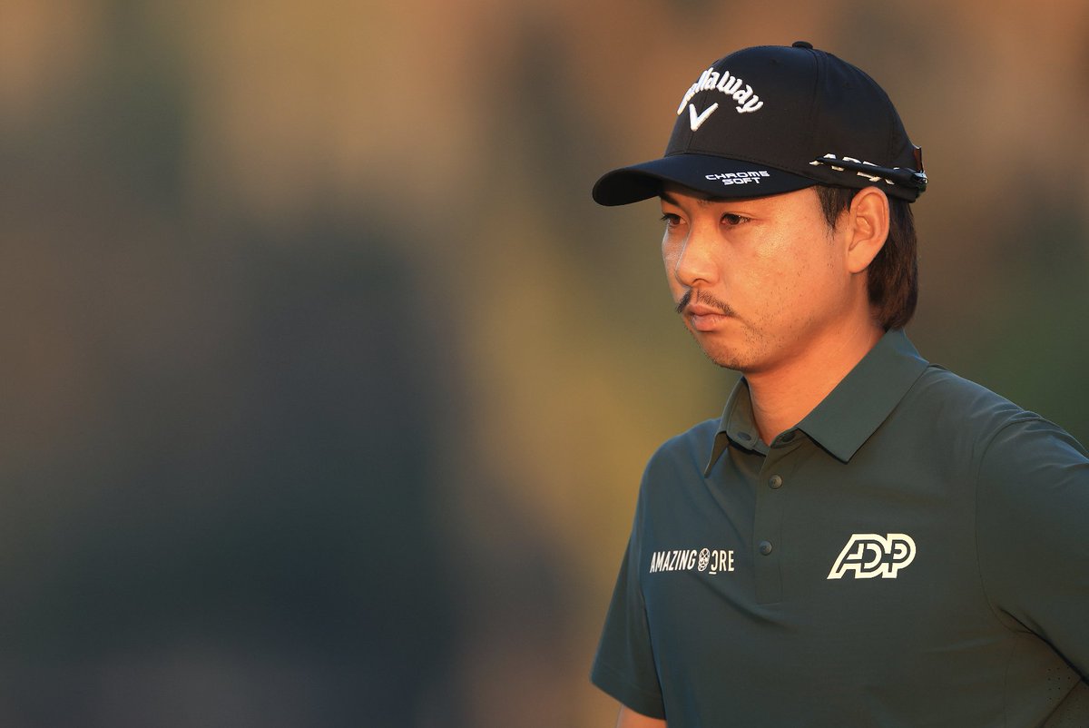 Min Woo Lee has -- and I cannot stress this enough -- the most scintillating stache in professional sports.