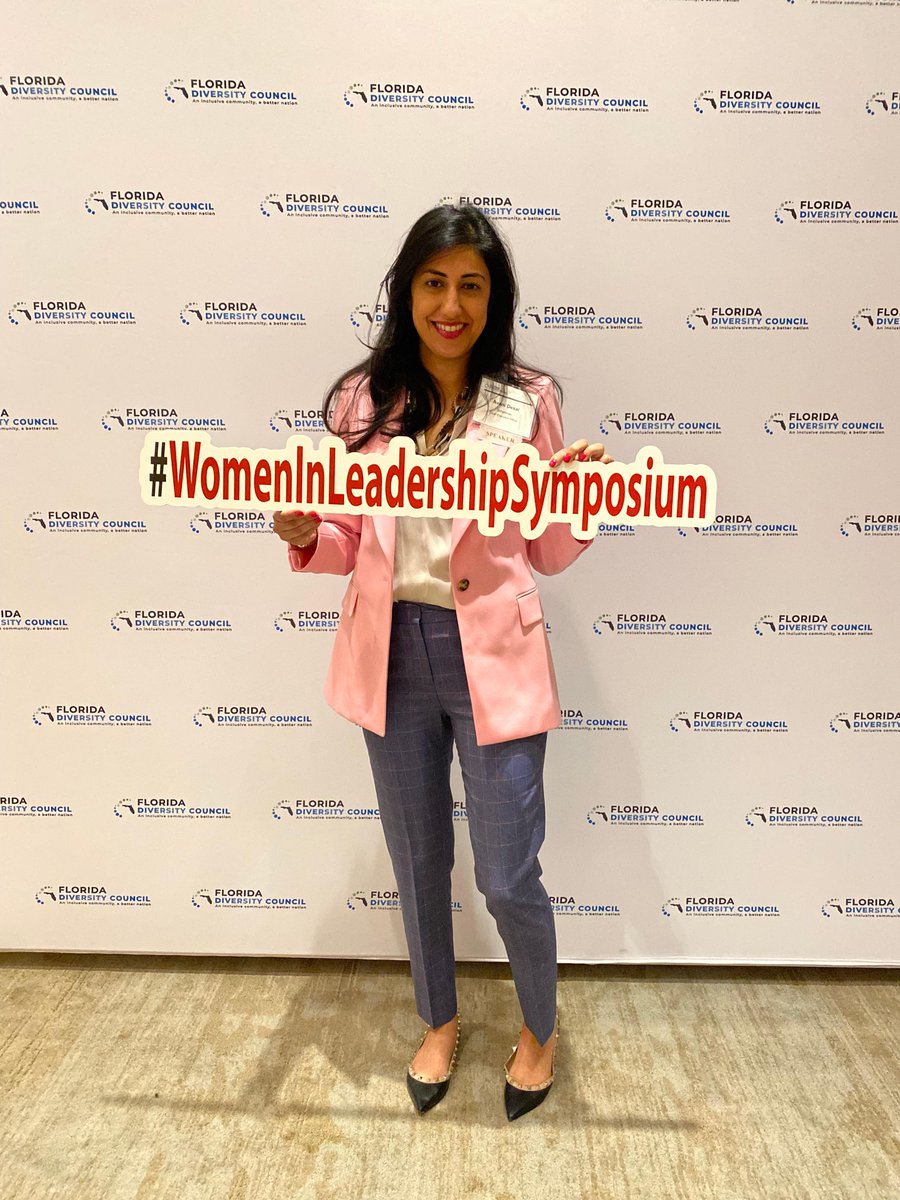 I'm honored to be speaking at the @DiversityFL #WomenInLeadershipSymposium about my experiences with resilience, advocacy & breaking barriers. With continued awareness, we can create a world where everyone has an equal chance to succeed, regardless of their gender or background.