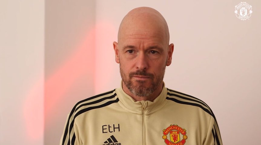 Ten Hag's eye sockets clearly shows he has not been sleeping

Man United Europa League